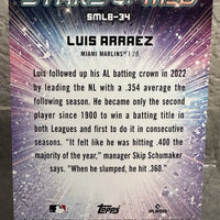 Luis Arraez 2024 Topps Stars of the MLB Mint Card #SMLB-34