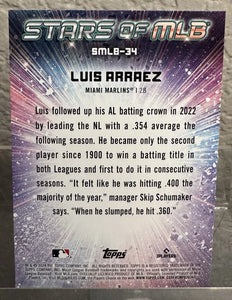 Luis Arraez 2024 Topps Stars of the MLB Mint Card #SMLB-34