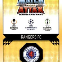 Rangers FC 2022 2023 TOPPS Match Attax UCL Team Badge  Series Mint Card #379