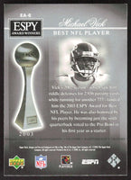 Michael Vick 2005 Upper Deck ESPY Award Series Mint Card #EA-6
