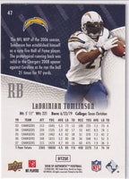 LaDainian Tomlinson 2008 SP Authentic Series Mint Card #47
