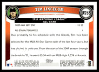 Tim Lincecum 2011 Topps Update Series Mint Card #US58
