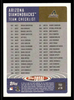 Randy Johnson 2002 Topps Total Team Checklist Series Mint Card #2
