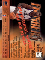 Chris Webber 1997 1998 Topps Finest Uncommon Promo Unpeeled Series Mint Card #27
