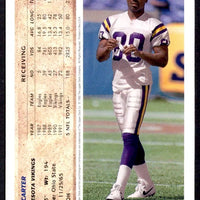 Cris Carter 1992 Upper Deck Series Mint Card #203