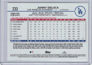 Johnny Deluca 2024 Topps Mint Rookie Card #233