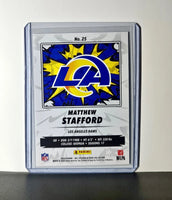 Matthew Stafford 2025 Panini NFL Sticker Card #25
