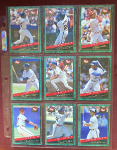 1994 Post Cereal Complete 30 Card Set in Original Box featuring Piazza, Griffey, Thomas ++