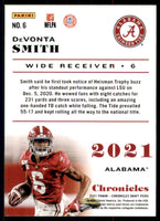 Devonta Smith 2021 Panini Chronicles Draft Picks Series Mint Rookie Card #6
