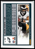 Jalen Hurts 2025 Donruss Series Mint Card #16
