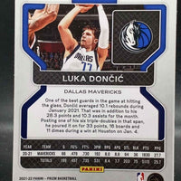 Luka Doncic 2021 2022 Panini Prizm Series Mint Card #223