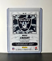 Maxx Crosby 2025 Panini NFL Sticker Card #42
