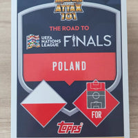 Robert Lewandowski 2022 2023 Topps Match Attax Road to Nations League Finals Series Mint Card #CD1