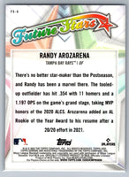Randy Arozarena 2022 Topps Chrome Future Stars Series Mint Card #FS-6
