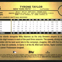 Tyrone Taylor 2024 Topps Golden Mirror Image Variation Mint Card #455 RARE!