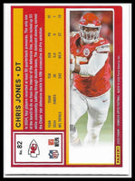 Chris Jones 2025 Donruss Optic Series Mint Card #82
