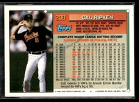 Cal Ripken 1994 Topps Series Mint Card #200
