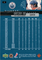 Wayne Gretzky 1999 2000 Upper Deck Series Card #9
