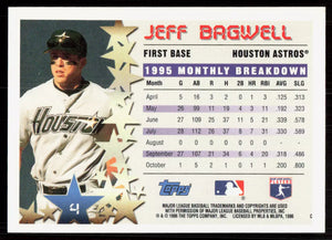 Jeff Bagwell 1996 Topps Mint Card #4