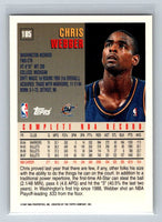 Chris Webber 1997 1998 Topps Series Mint Card #185
