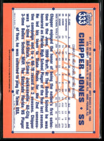 Chipper Jones 2001 Topps Archives Rookie Reprints Series Mint Card #2
