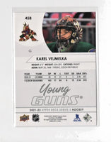 Karel Vejmelka 2021 20252 Upper Deck Young Guns Series Card #458
