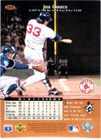 Jose Canseco 1996 Upper Deck Series Mint Card #285

