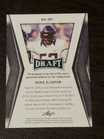 Duke Ejiofor 2018 Leaf Draft Gold AUTOGRAPH Series Mint Rookie Card #BA-DEI
