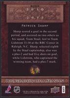 Patrick Sharp 2011 2012 Upper Deck Biography of a Season Series Card #BOS24

