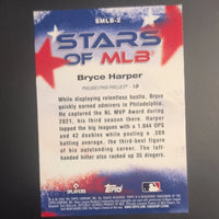 Bryce Harper 2026 Topps Stars of MLB Series Mint Card #SMLB-2
