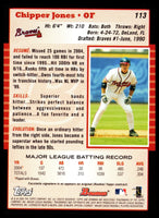 Chipper Jones 2005 Bowman Card #113
