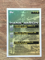 Hank Aaron 1994 Topps Series Mint Card #715
