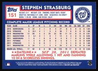 Stephen Strasburg 2012 Topps Archives Series Mint Card #151

