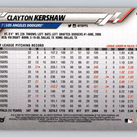 Clayton Kershaw 2020 Topps Series Mint Card #118