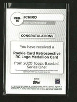 Ichiro Suzuki 2020 Topps Retrospective RC Logo Medallion Series Mint Card #RCR-IS
