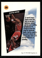 Scottie Pippen 1991 1992 Skybox Series Mint Card #586
