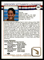 Greg Louganis 1991 Impel U.S. Olympic Hall of Fame Series Mint Card #50
