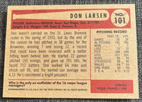 Don Larsen 2001 Bowman Rookie Reprints Series Mint Card #101
