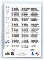 Nikita Kucherov / Alex Ovechkin 2021 2022 Upper Deck Card #450
