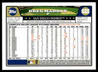 Greg Maddux 2008 Topps Series Mint Card #625
