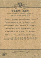 Thurman Thomas 2012 Upper Deck Presents Goodwin Champions Series Mint Card #141
