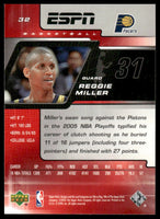 Reggie Miller 2005 2006 Upper Deck ESPN Series Mint Card #32

