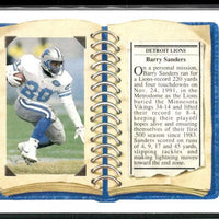 Barry Sanders 1992 Upper Deck Series Mint Card #511