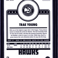 Trae Young 2023 2024 Panini NBA Hoops Tribute Series Mint Card #288