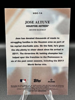 Jose Altuve 2022 Topps Chrome Heart Of The City Series Mint Card #HOC14
