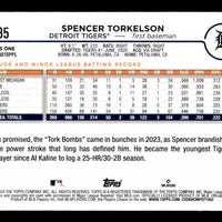 Spencer Torkelson 2024 Topps Yellow Series Mint Card #185
