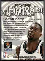 Shawn Kemp 1997 1998 Hoops High Voltage Series Mint Card #18

