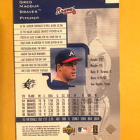 Greg Maddux 1999 Upper Deck SPX Series Mint Card #17