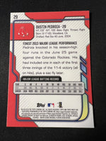 Dustin Pedroia 2014 Topps Finest Series Mint Card #29
