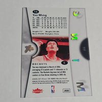 Yao Ming 2006 2007 Fleer EX Clear Acetate Mint Card #14
